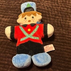 Russ Plush Toy Soldier with Red and Blue Outfit